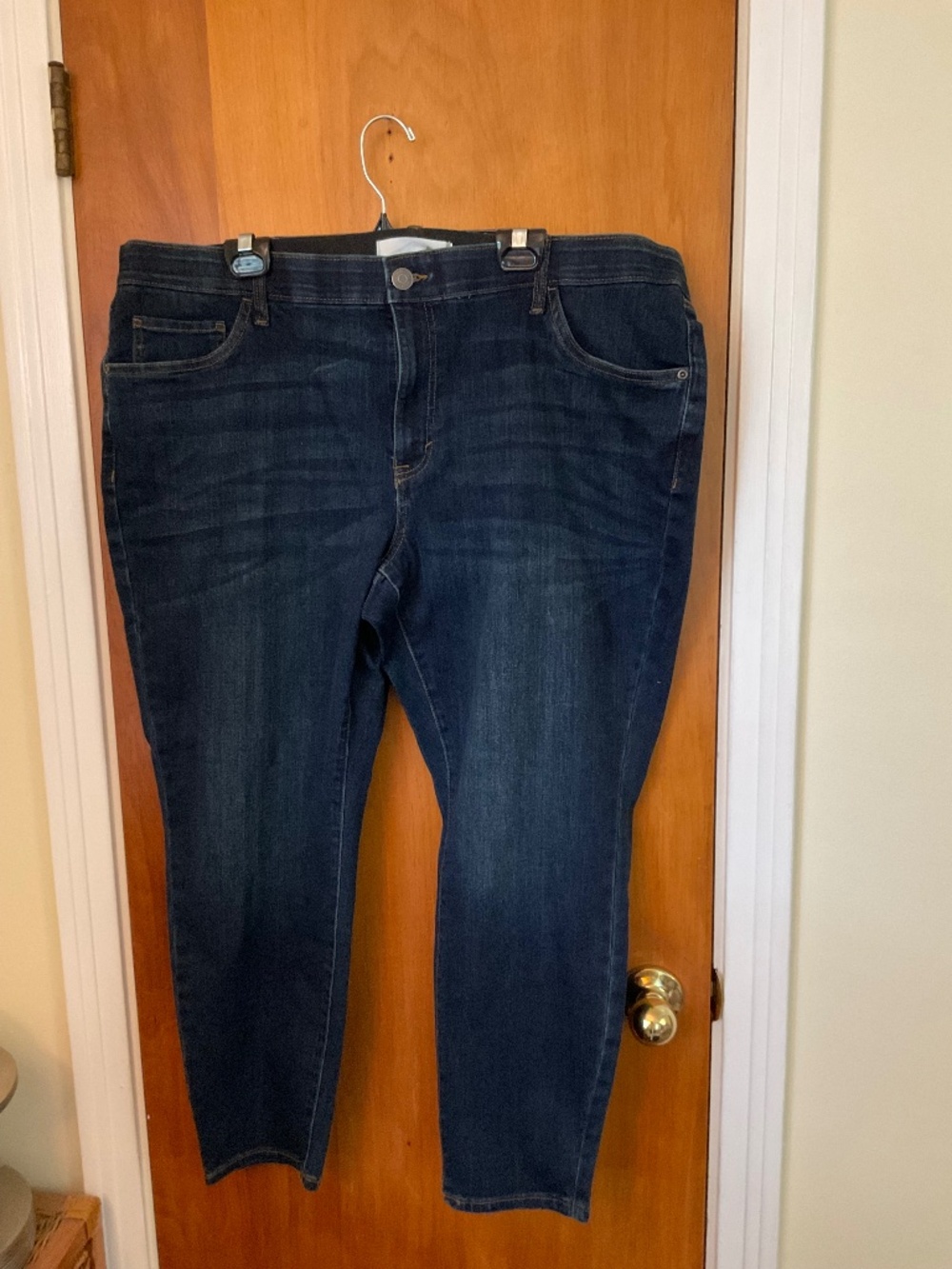 Sonoma Women’s Plus Size Jeans Sz 20W Short Dark Wash Stretch NWT $50